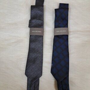 Van Hausen Men's Neck Tie One Size Lot Of 2